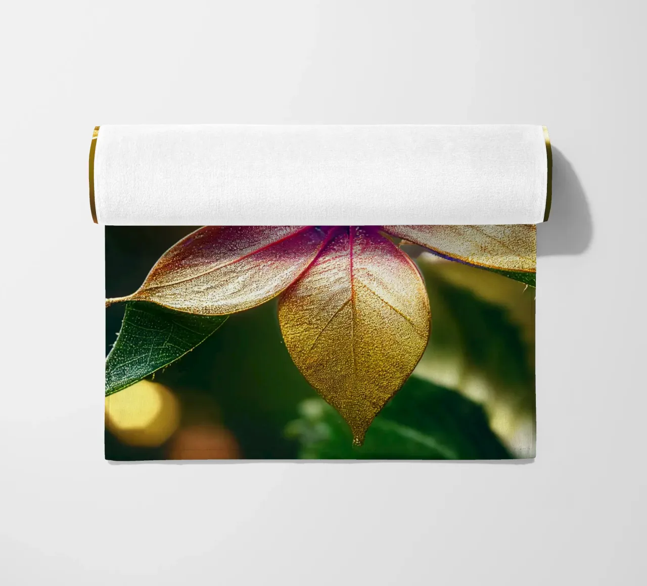 Macro Fleur de Lantana serviette de plage de Bold Blooms