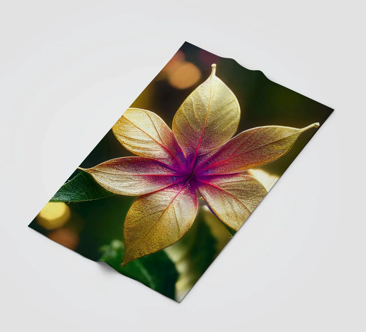 Makro Gewöhnliche Lantana-Blume Fleecedecke von Bold Blooms
