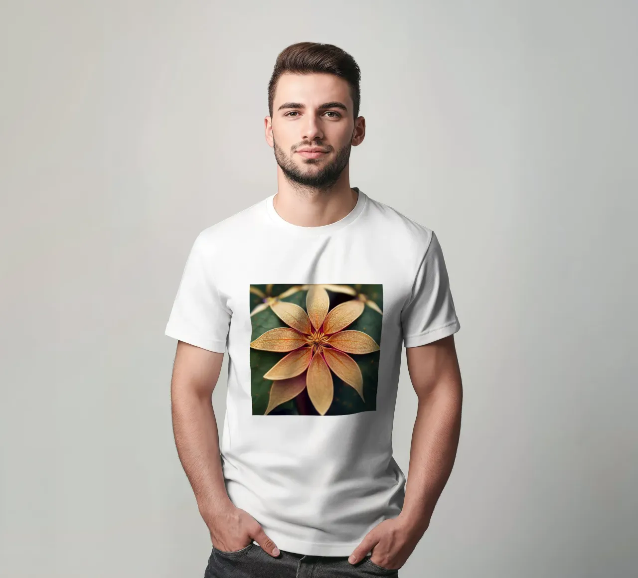 Macro Fiore di lantana comune t-shirt da Bold Blooms