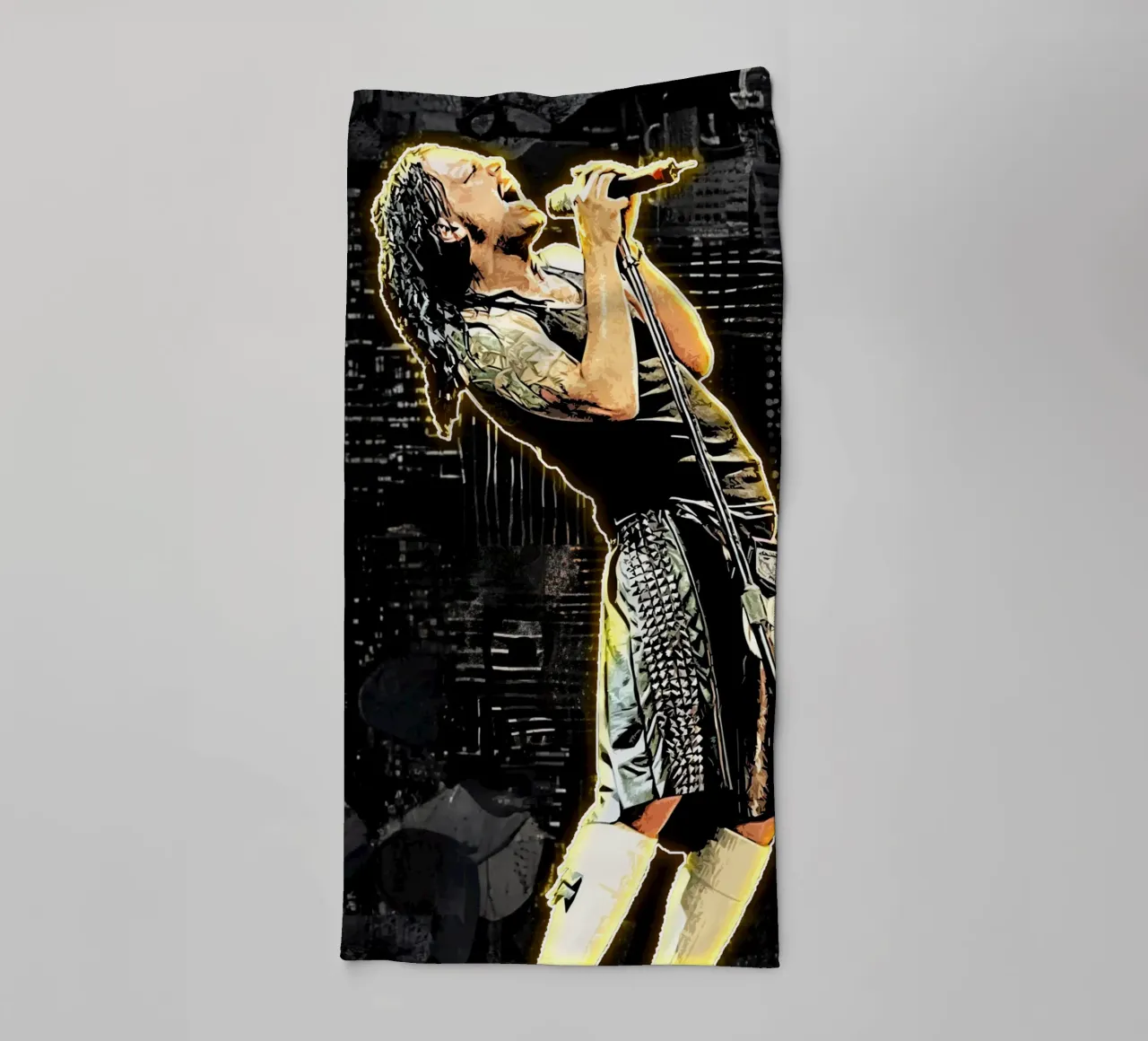 Art of Jonathan Davis towel by neonartroom
