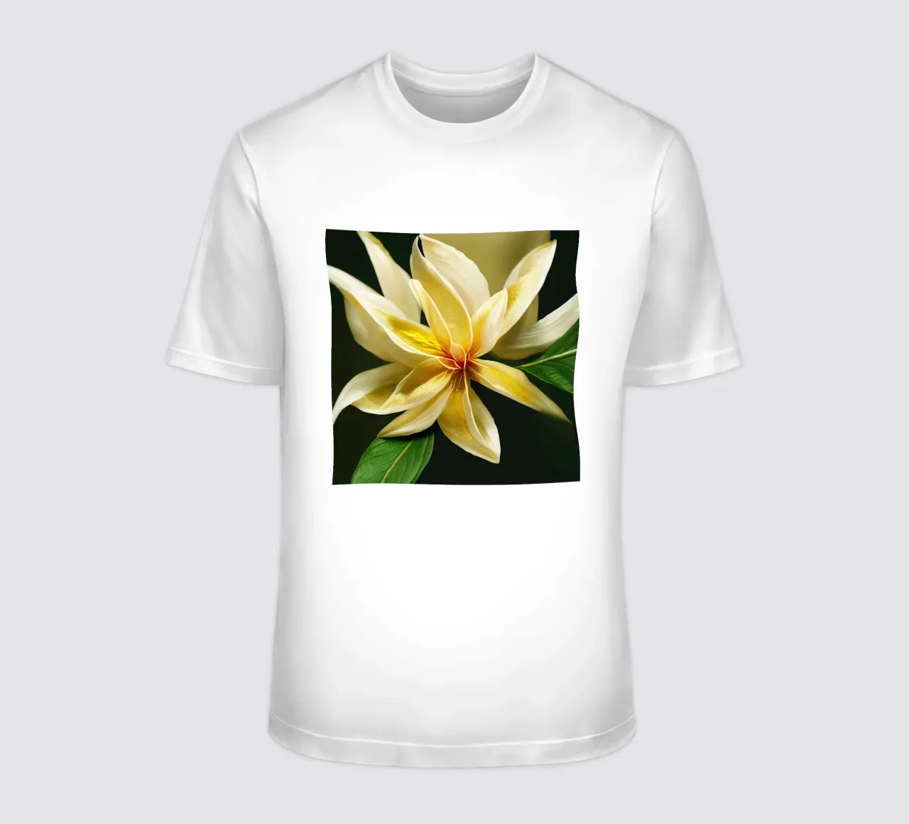 Macro fiore di gelsomino crapa t-shirt da Bold Blooms