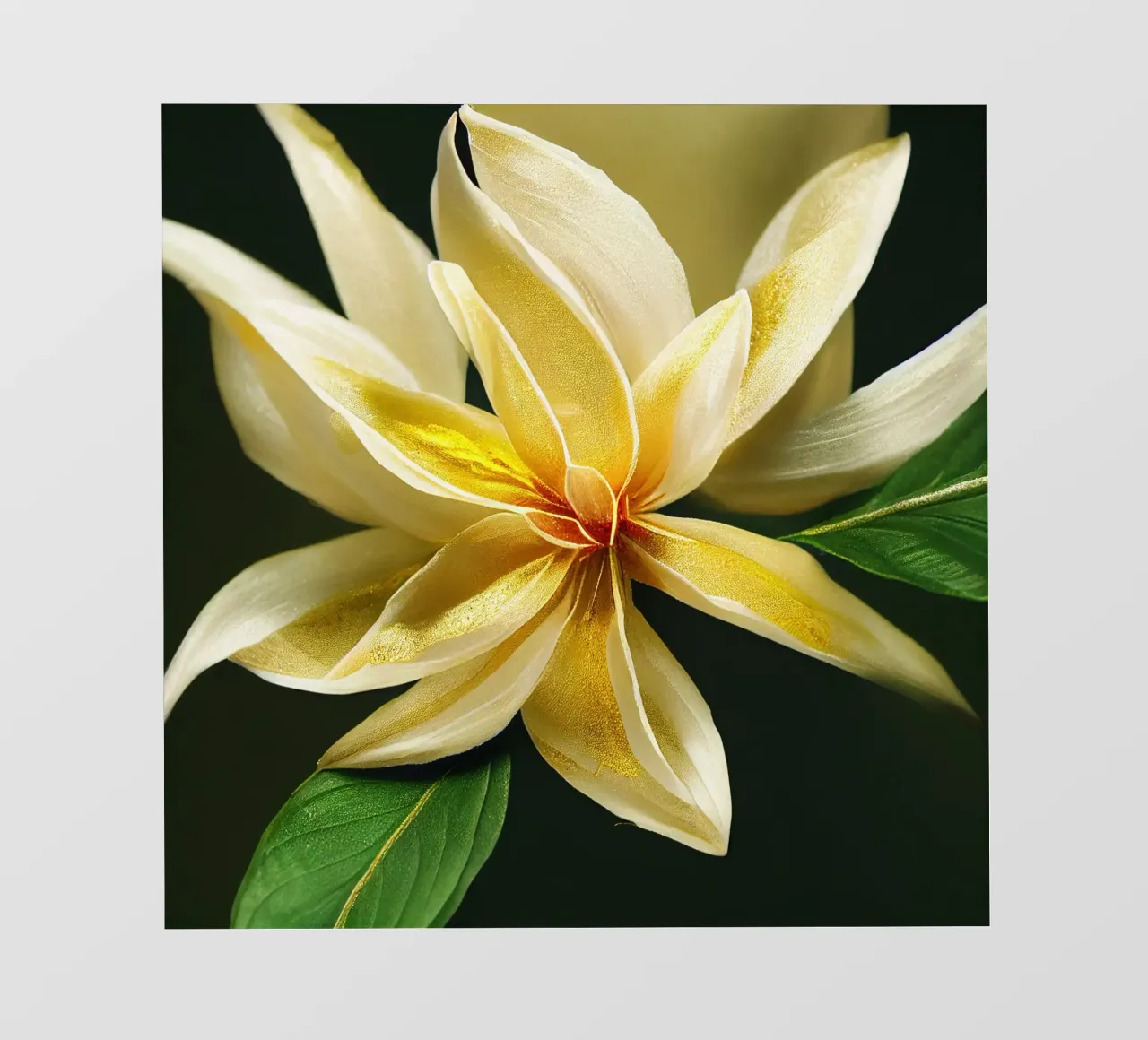 Macro fiore di gelsomino crapa telo in pvc da Bold Blooms