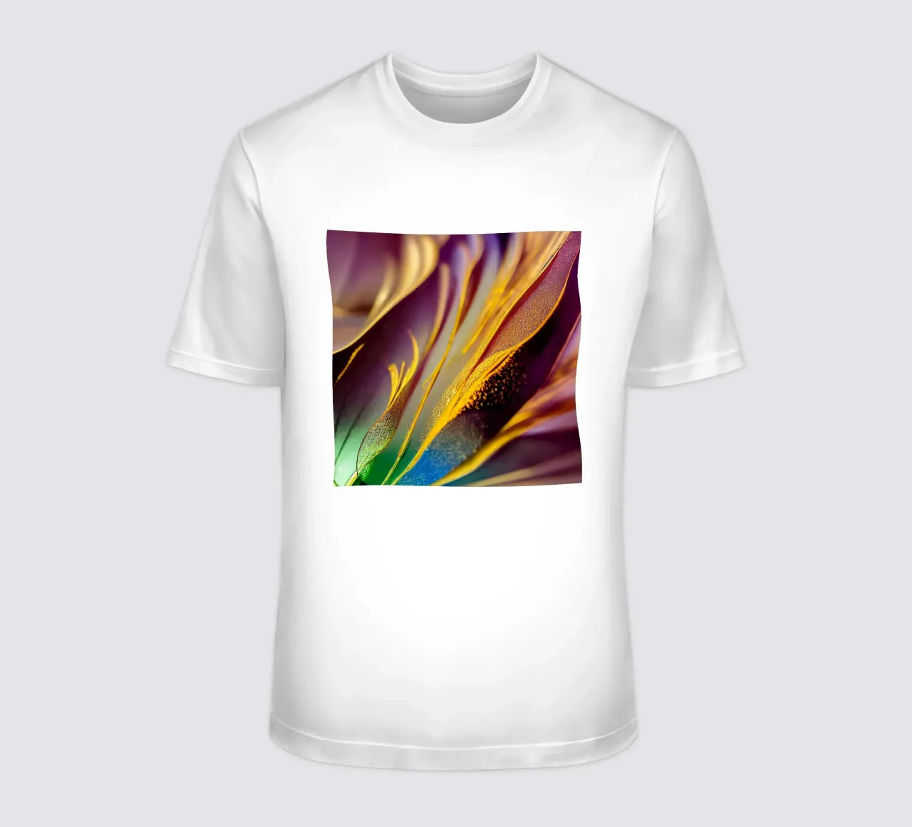 Macro Corona di fiori t-shirt da Bold Blooms