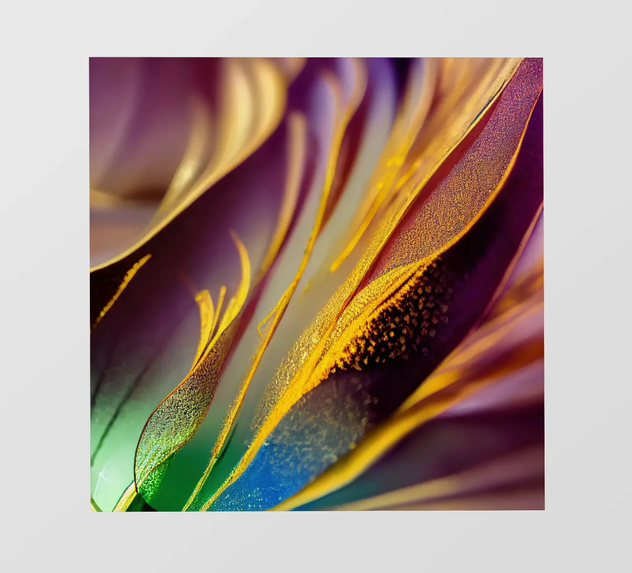 Macro Corona di fiori pellicola backlit da Bold Blooms