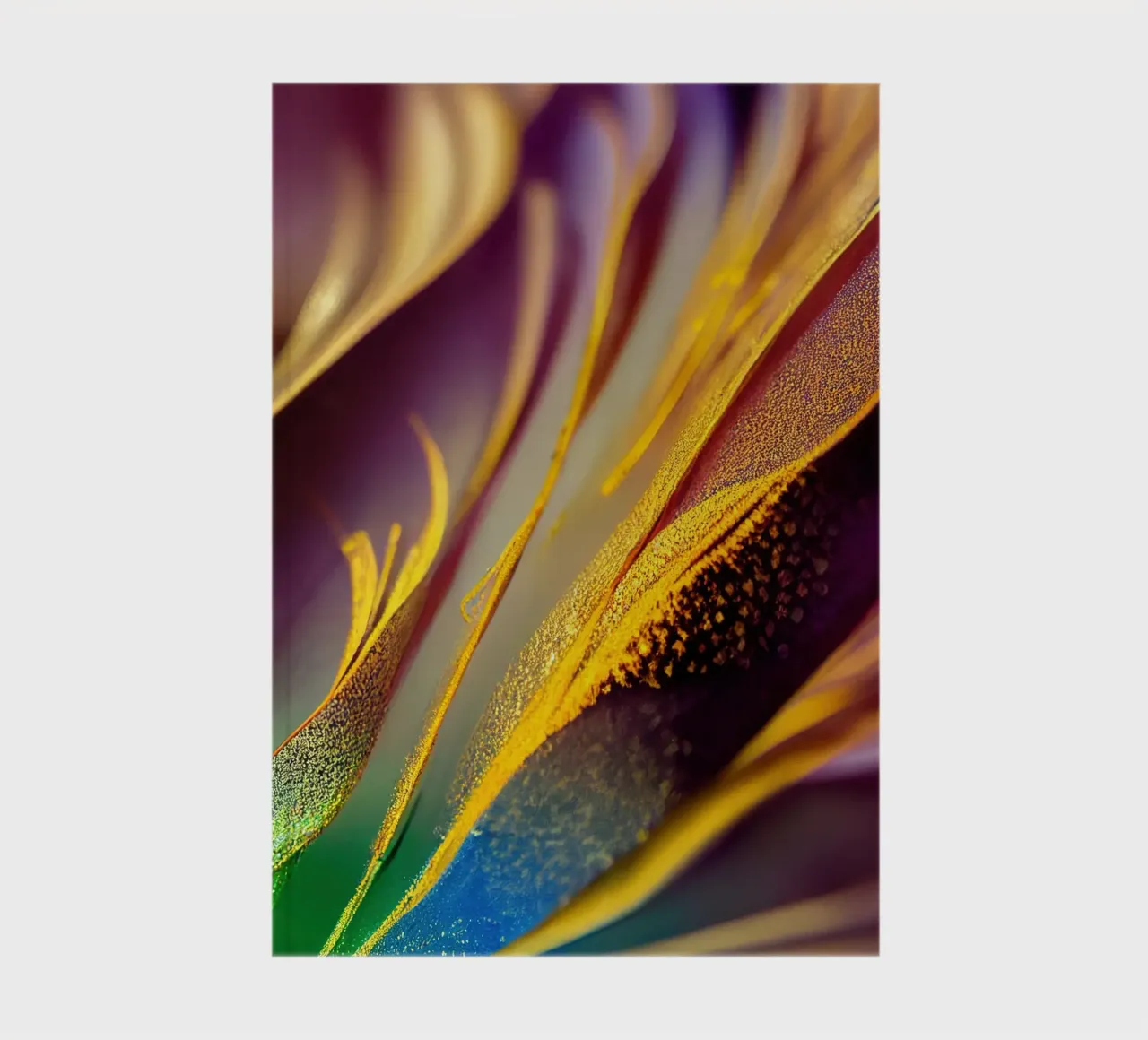 Macro Corona di fiori diario da Bold Blooms