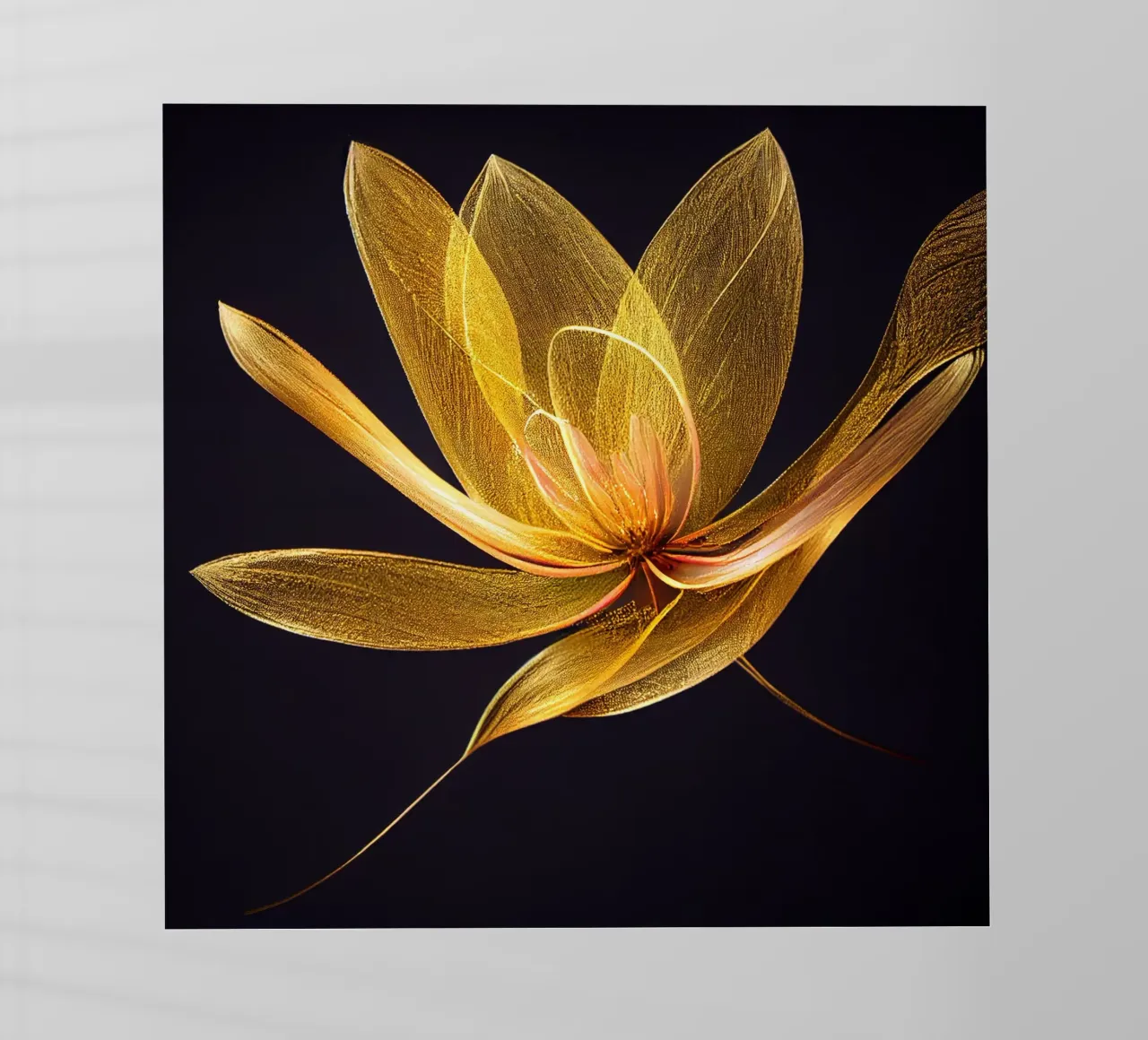 Macro fiore di Dahila pellicola backlit da Bold Blooms