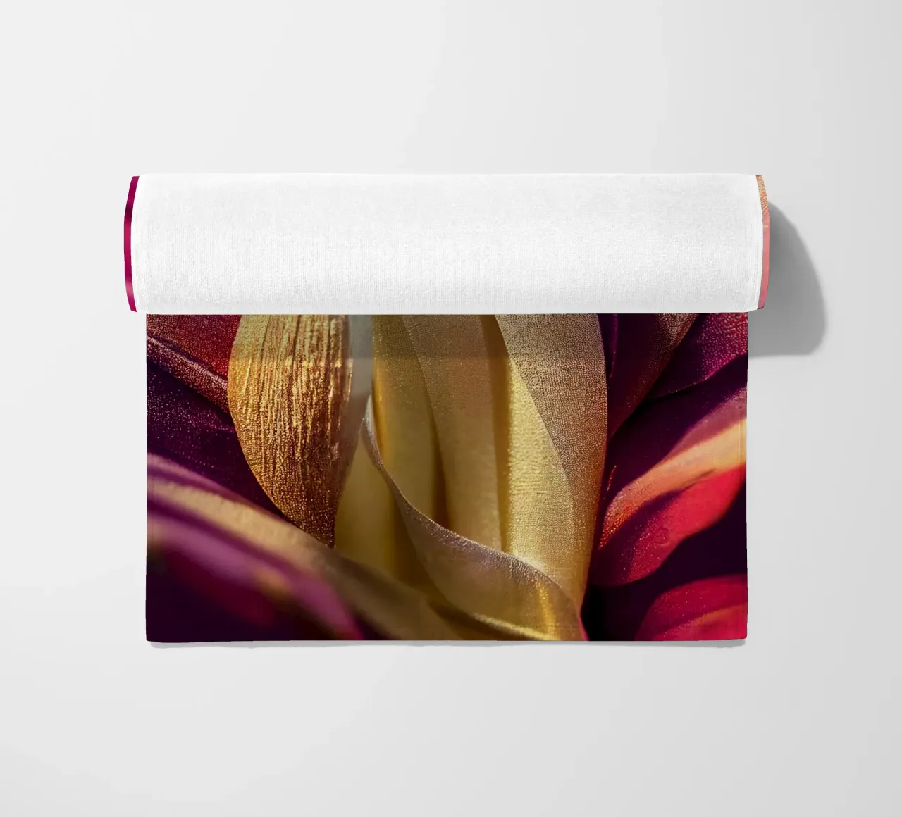 Macro fiore di Dahila telo mare da Bold Blooms