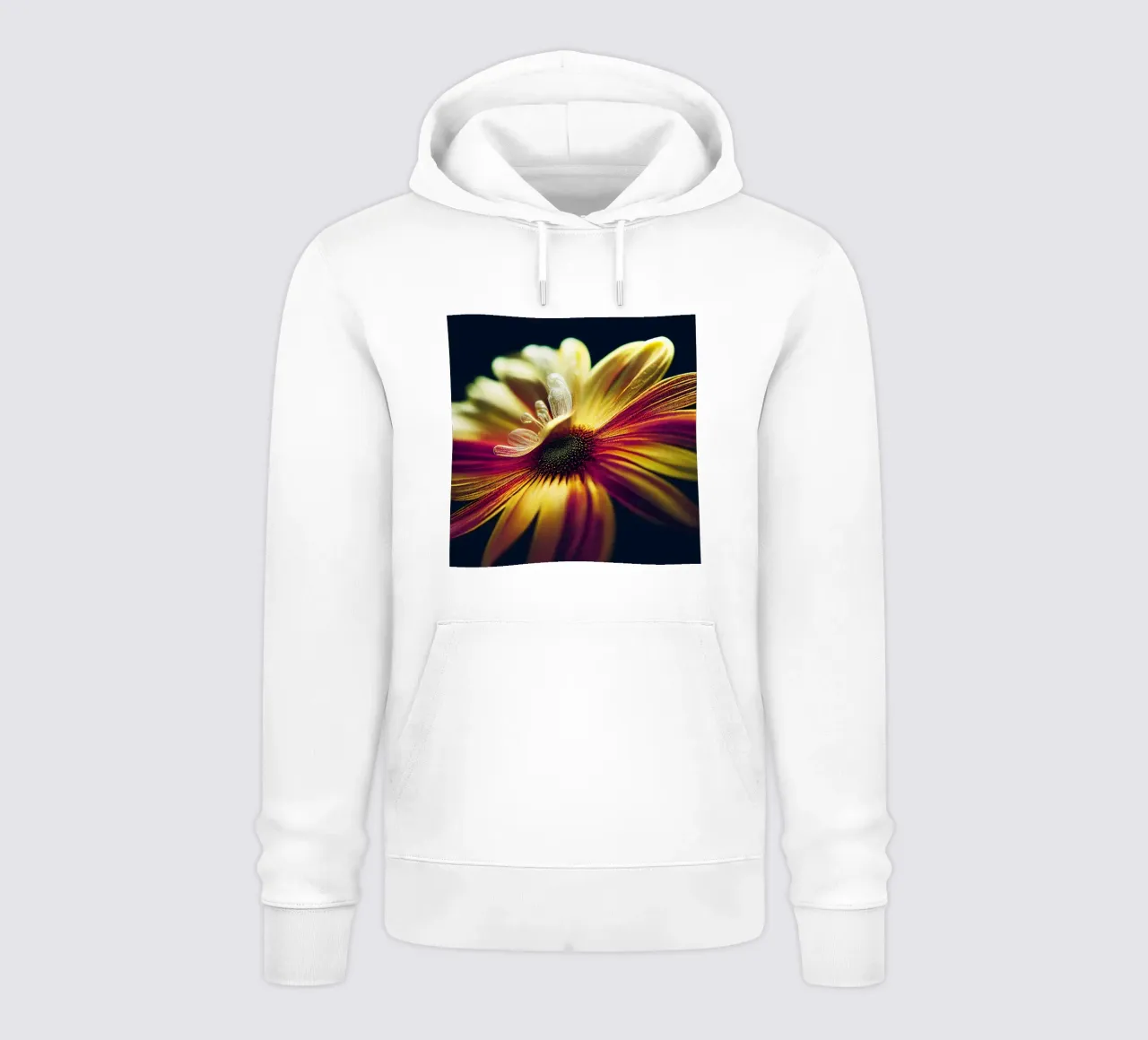 Macro margherita felpa con cappuccio da Bold Blooms