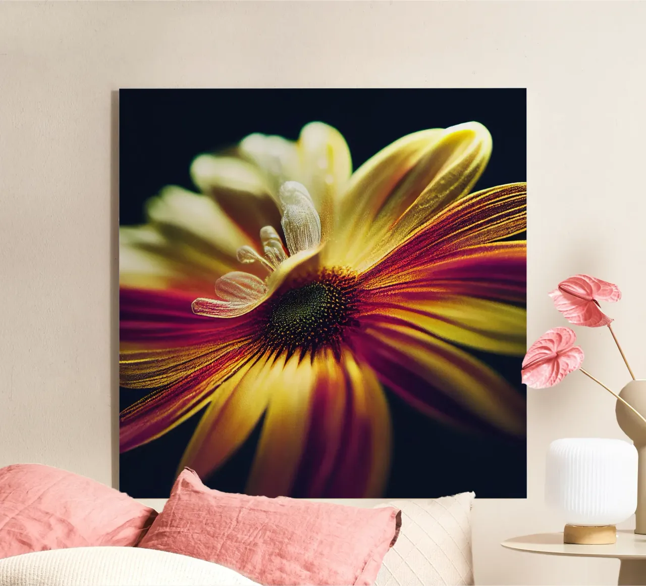 Macro margherita plexiglass da Bold Blooms