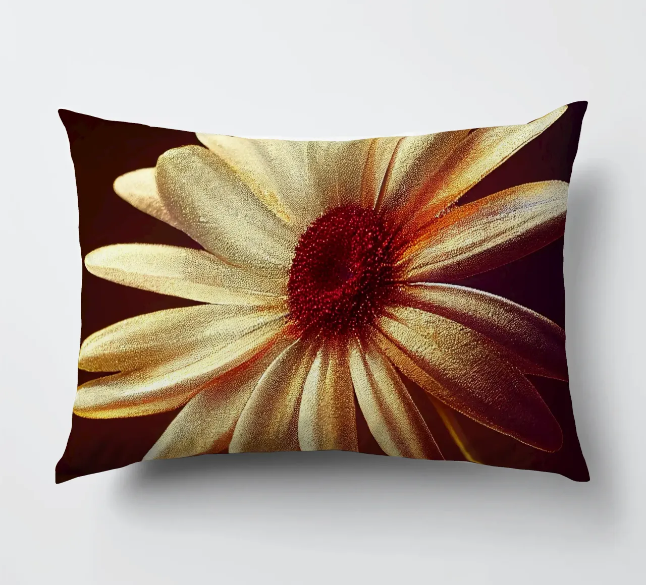 Macro margherita cuscino da Bold Blooms