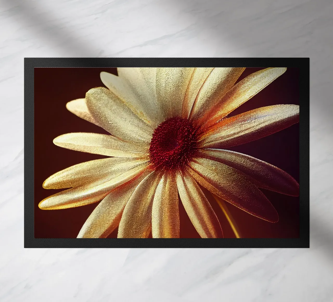 Macro margherita zerbino da Bold Blooms