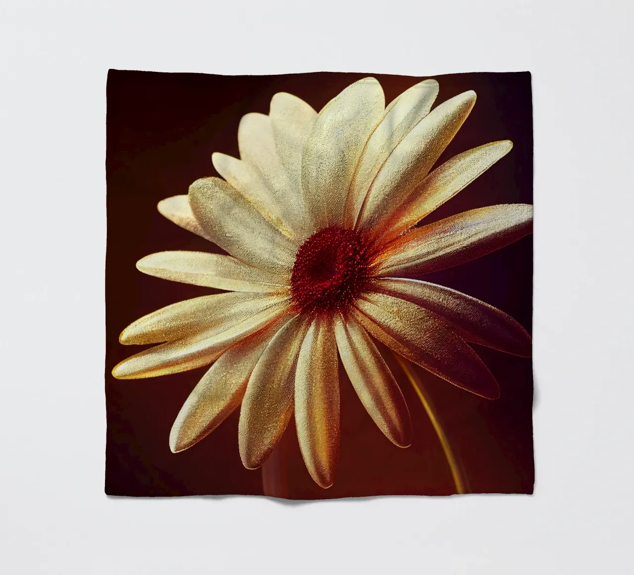 Macro margherita coperta in pile da Bold Blooms