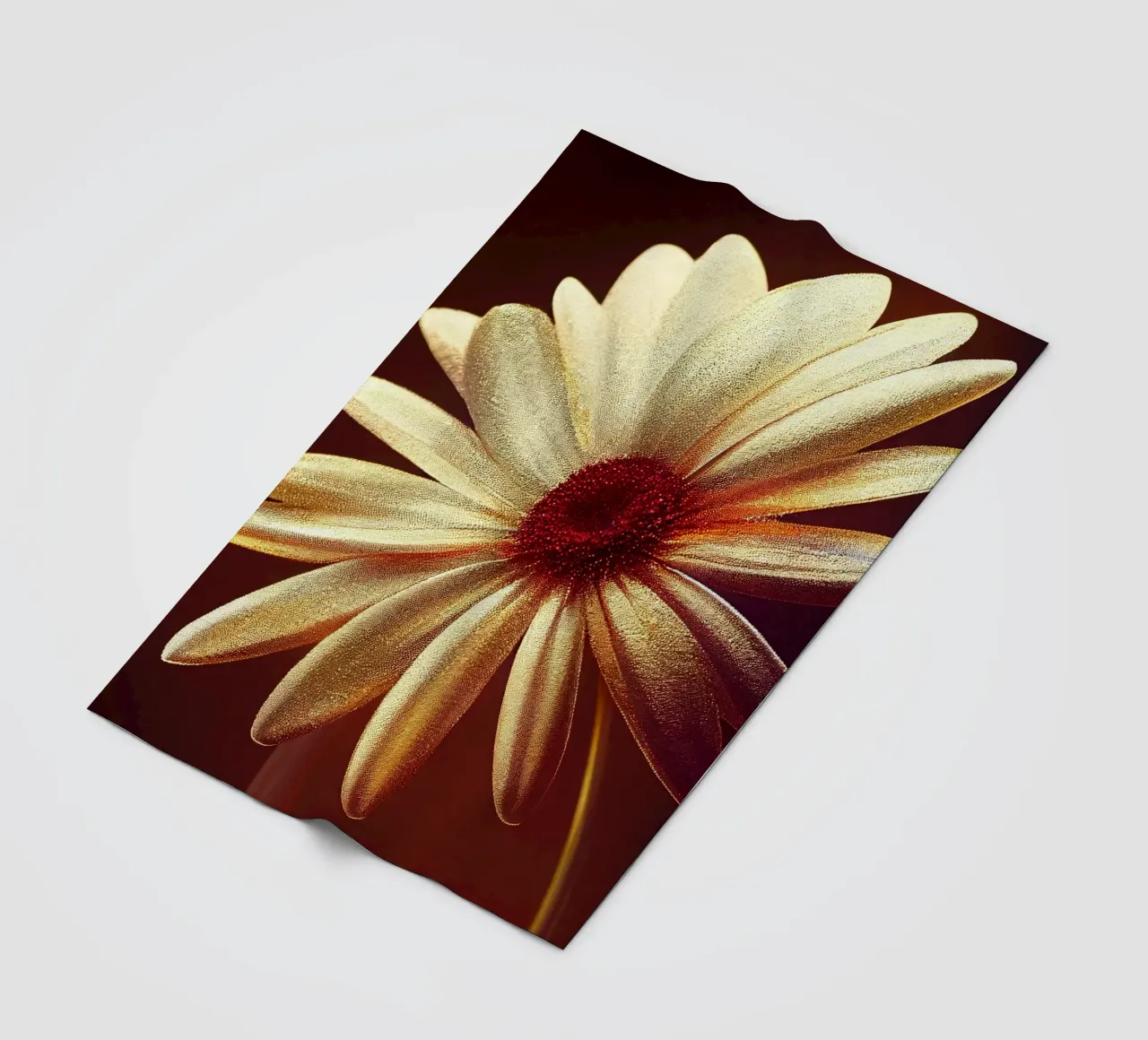 Macro margherita coperta in pile da Bold Blooms