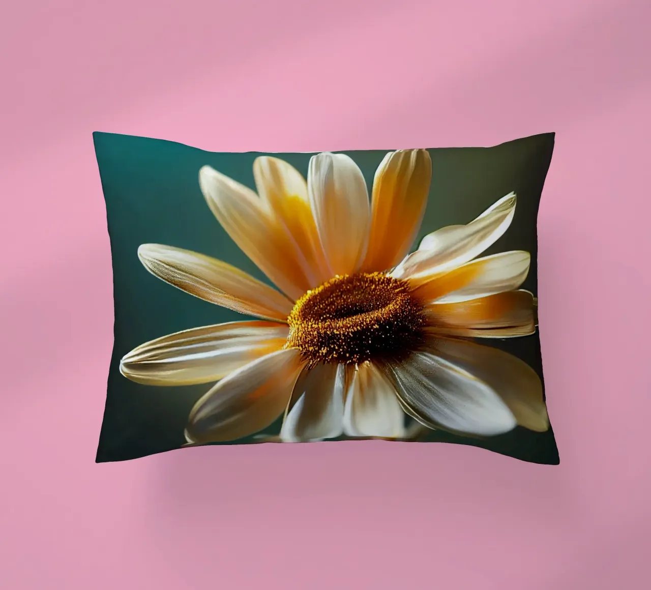 Macro margherita cuscino da Bold Blooms