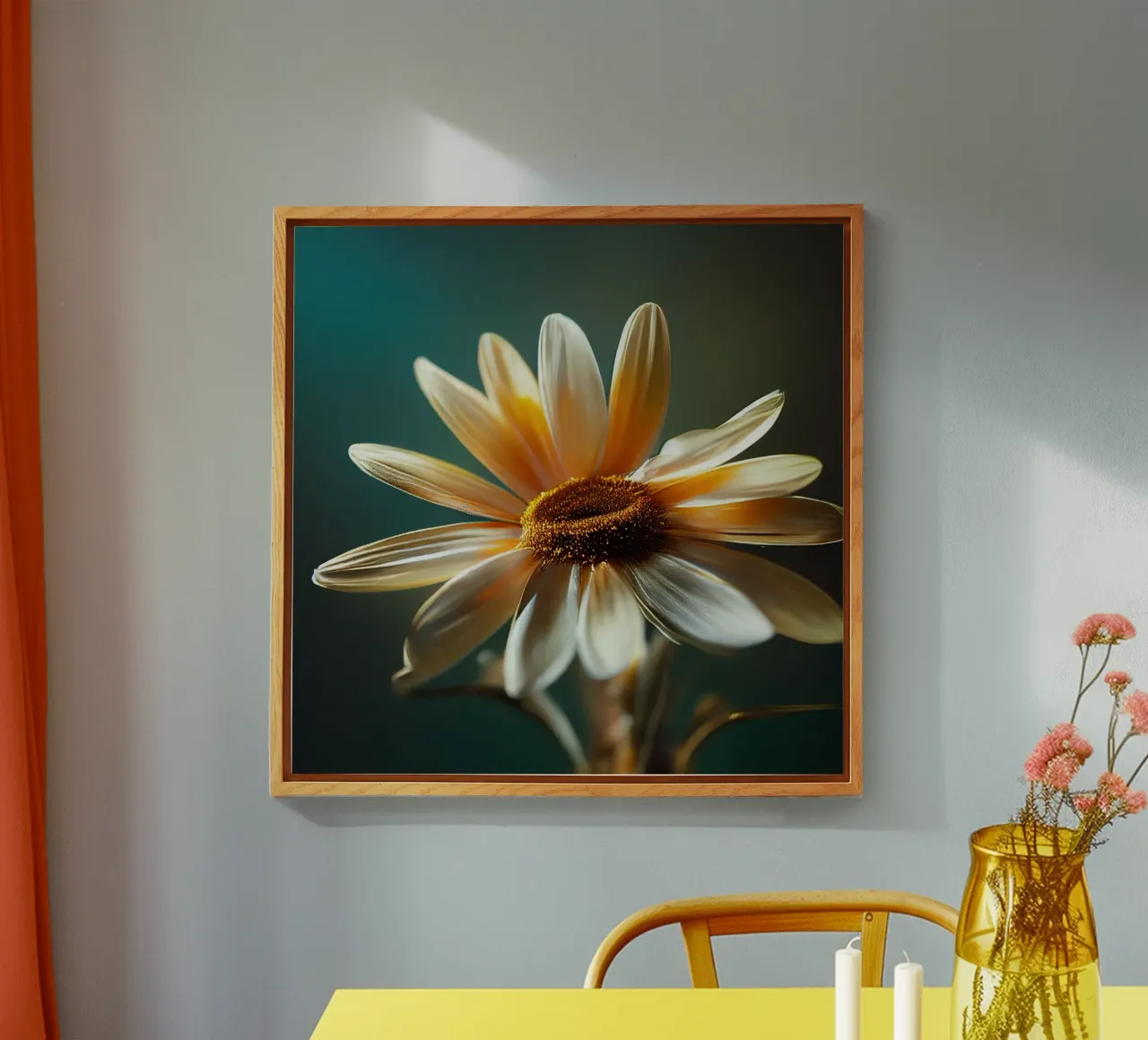 Macro margherita plexiglass da Bold Blooms