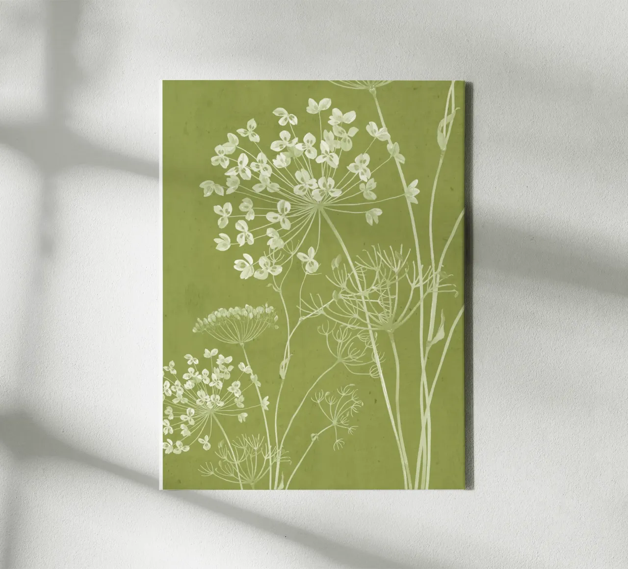 Fiori selvatici 14 tela con Cornice a cassetta da ThingDesign