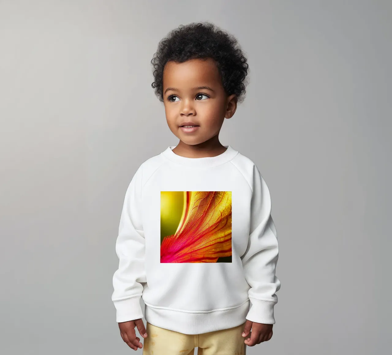 Fleur Macro Delonix Regia sweat pour bébé de Bold Blooms
