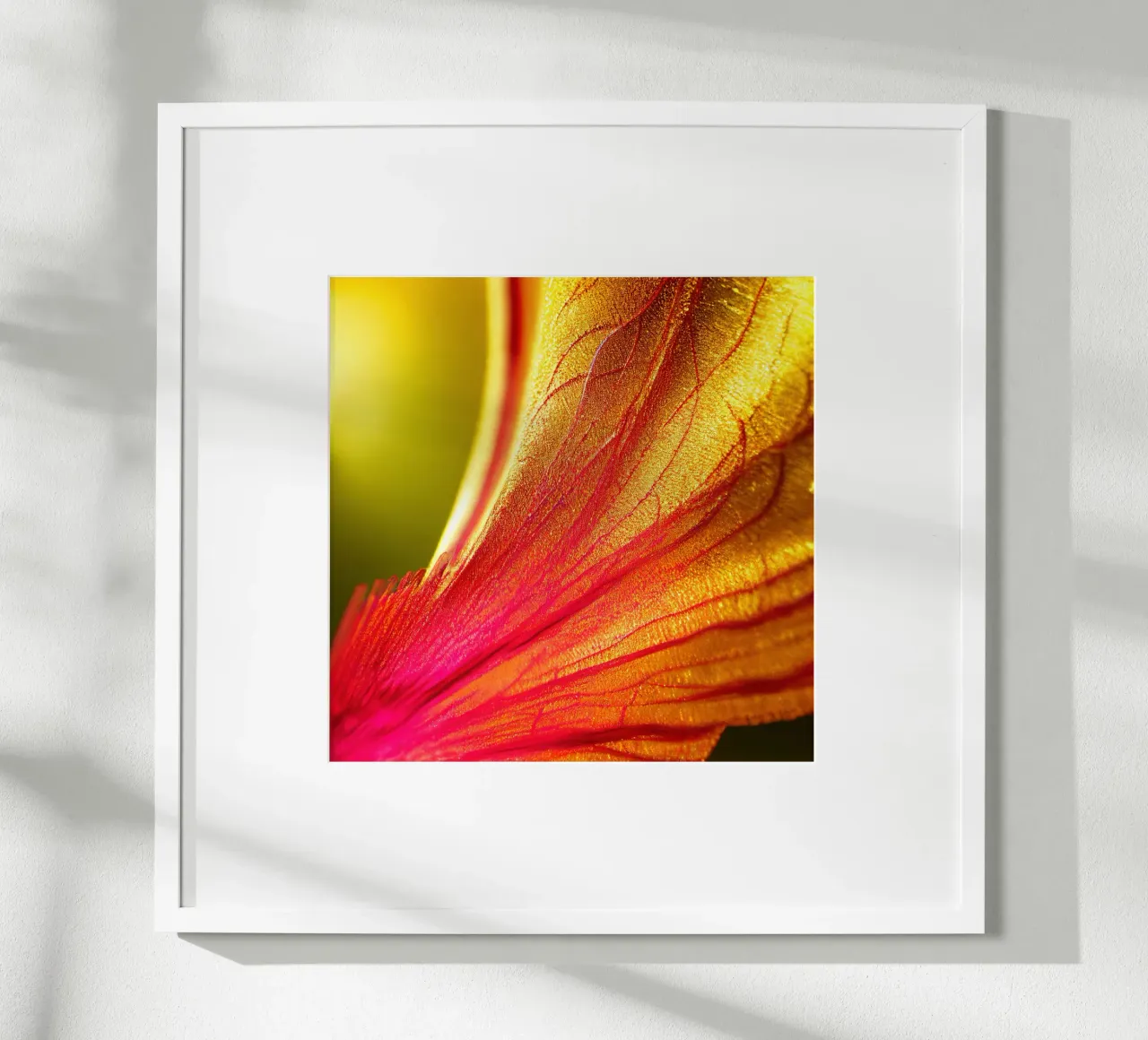 Macro Flor Delonix Regia poster de Bold Blooms