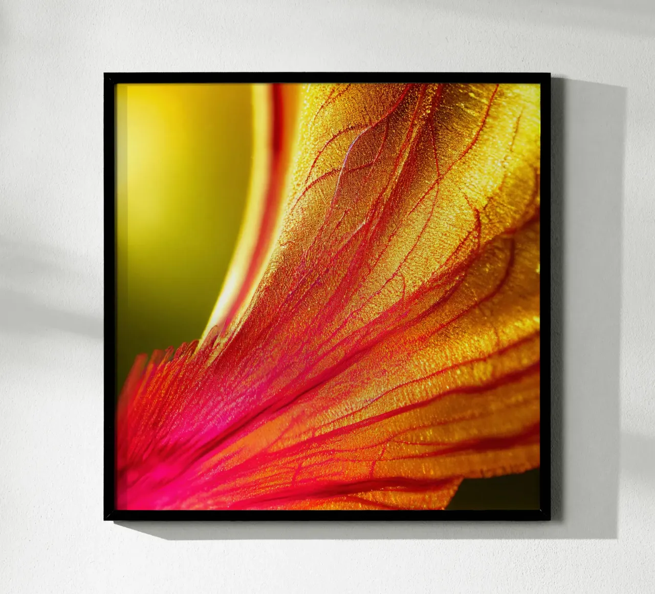 Macro Flor Delonix Regia poster de Bold Blooms