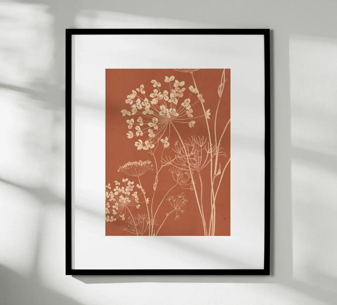 Fiori selvatici 15 poster con telaio in alluminio da ThingDesign