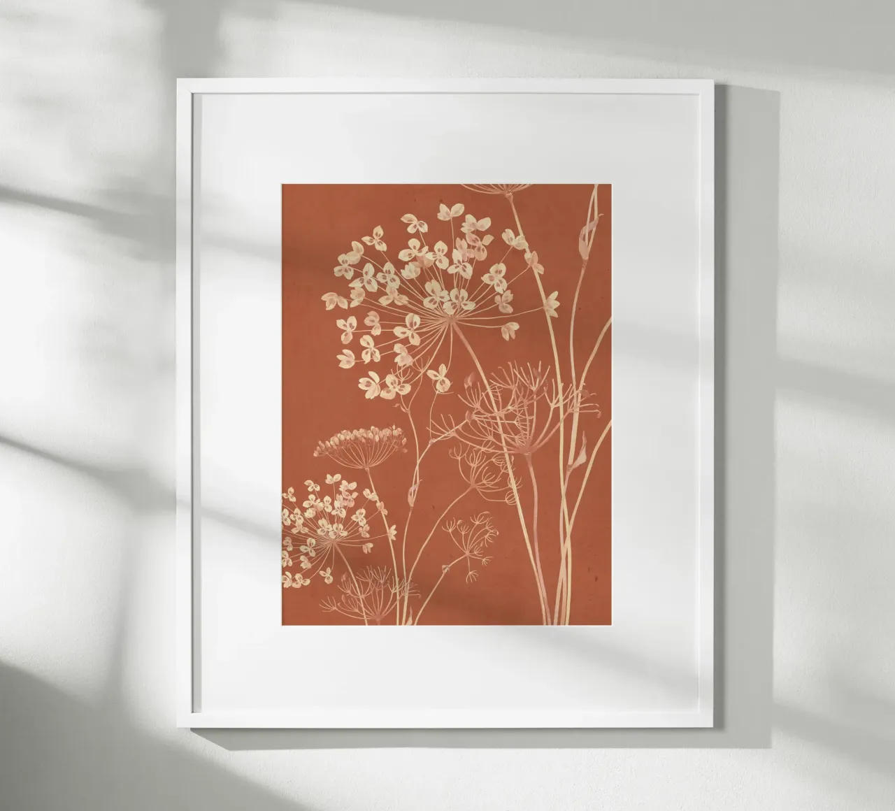 Fiori selvatici 15 poster con telaio in alluminio da ThingDesign