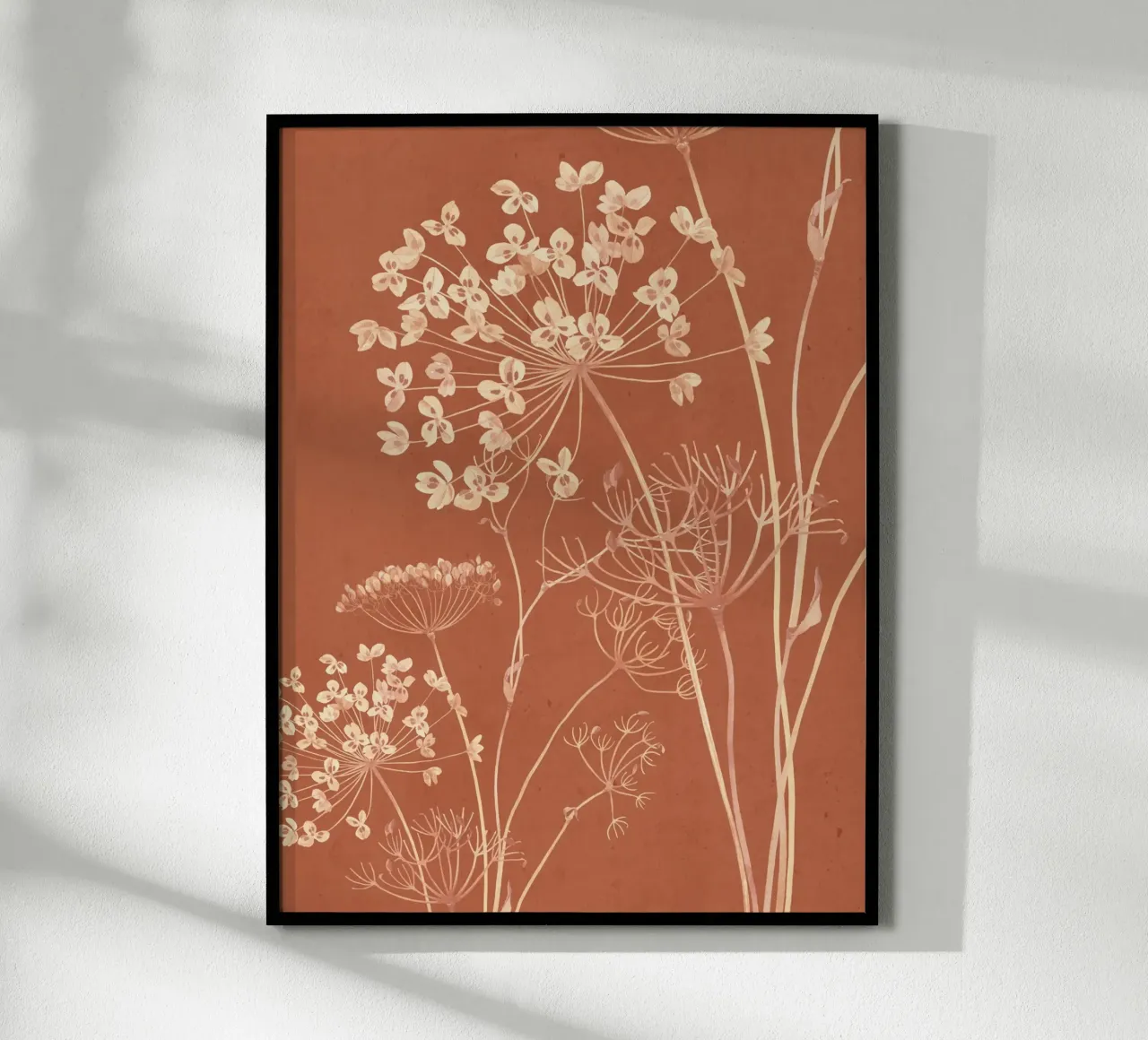 Fiori selvatici 15 poster con telaio in alluminio da ThingDesign