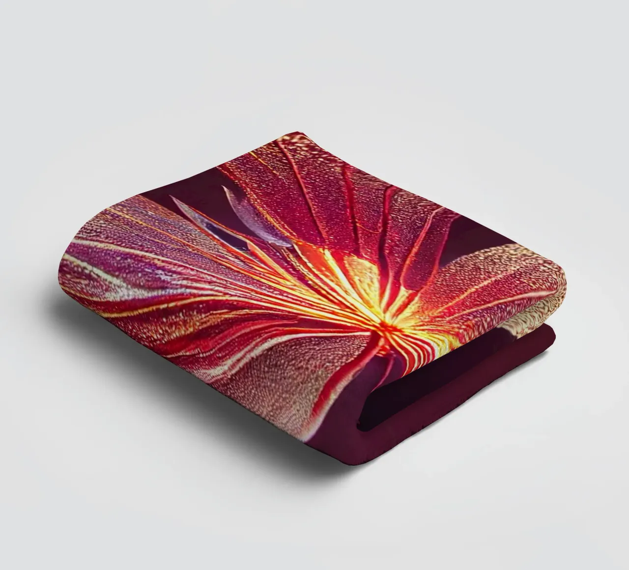 Macro Delonix Regia Flower asciugamano da bagno da Bold Blooms