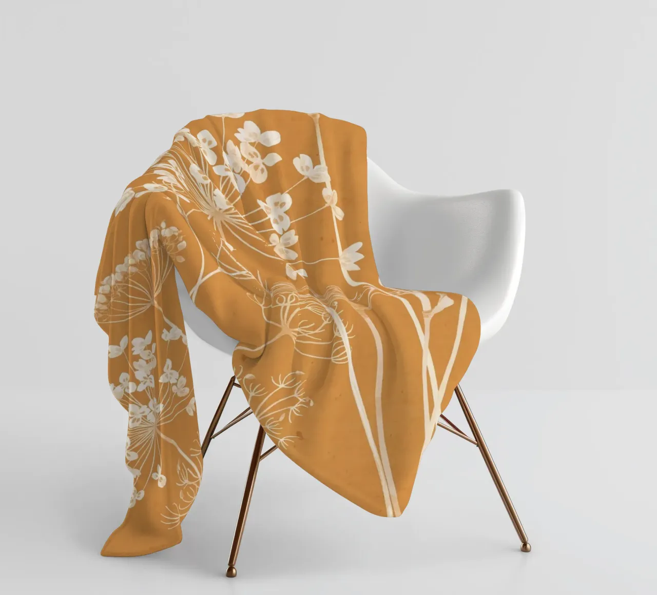 Fiori selvatici 16 coperta in pile da ThingDesign