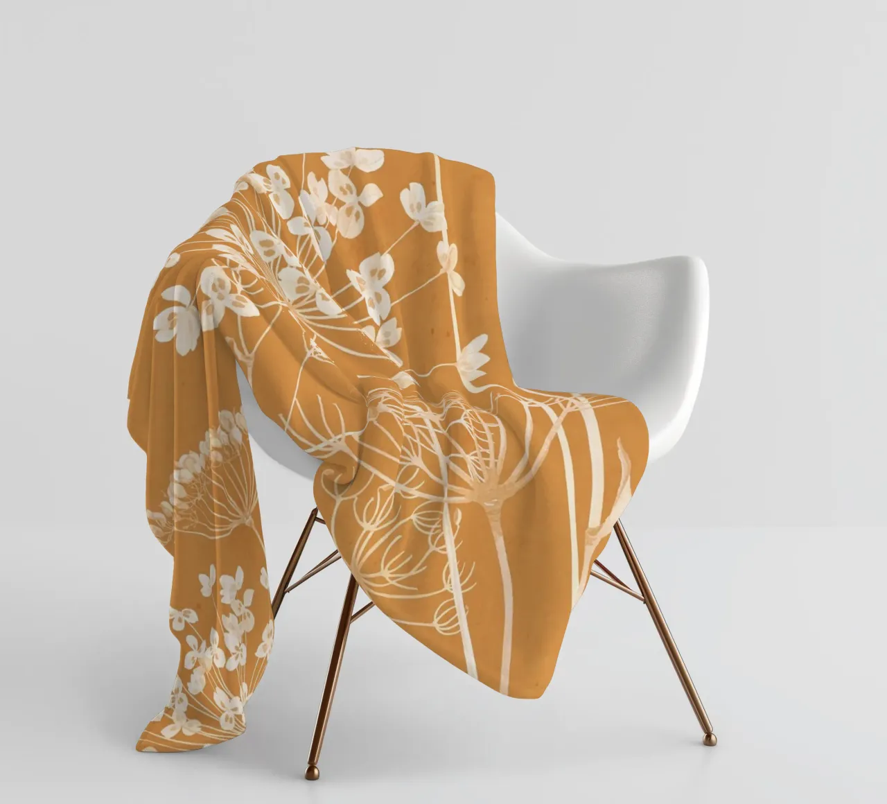 Fiori selvatici 16 coperta in pile da ThingDesign