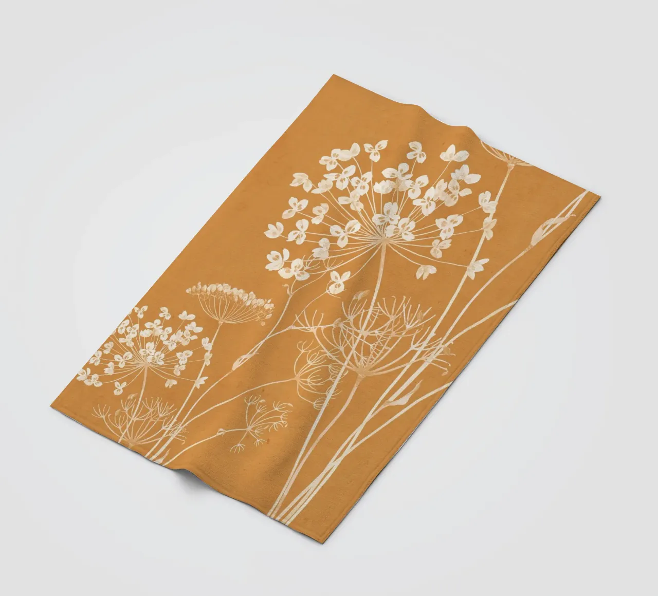 Fiori selvatici 16 coperta in pile da ThingDesign