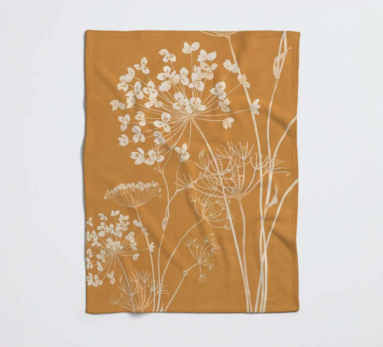 Fiori selvatici 16 coperta in pile da ThingDesign