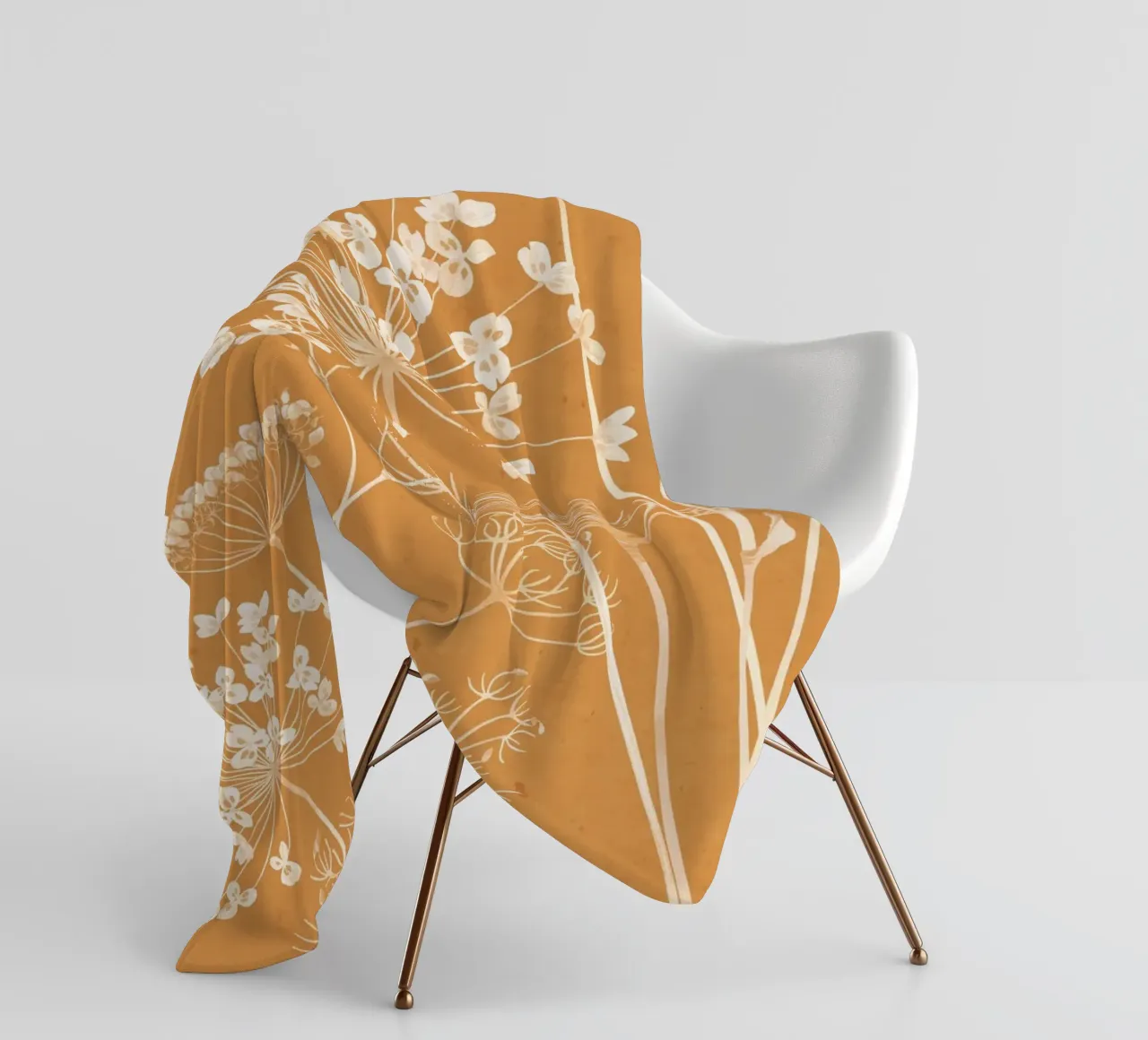 Fiori selvatici 16 coperta in pile da ThingDesign