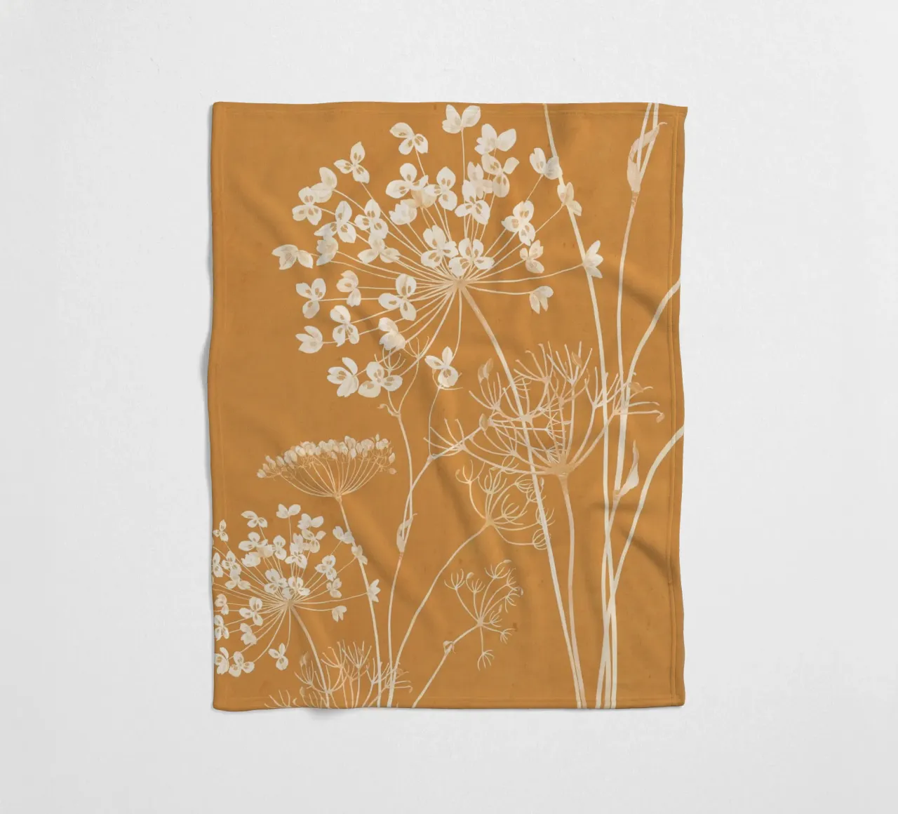 Fiori selvatici 16 coperta in pile da ThingDesign