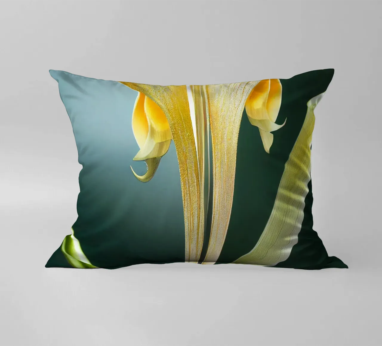 Macro fleur de sétaire coussin de Bold Blooms