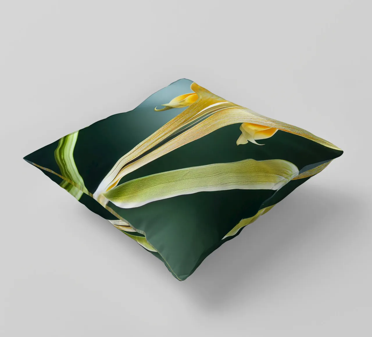 Macro fleur de sétaire coussin de Bold Blooms