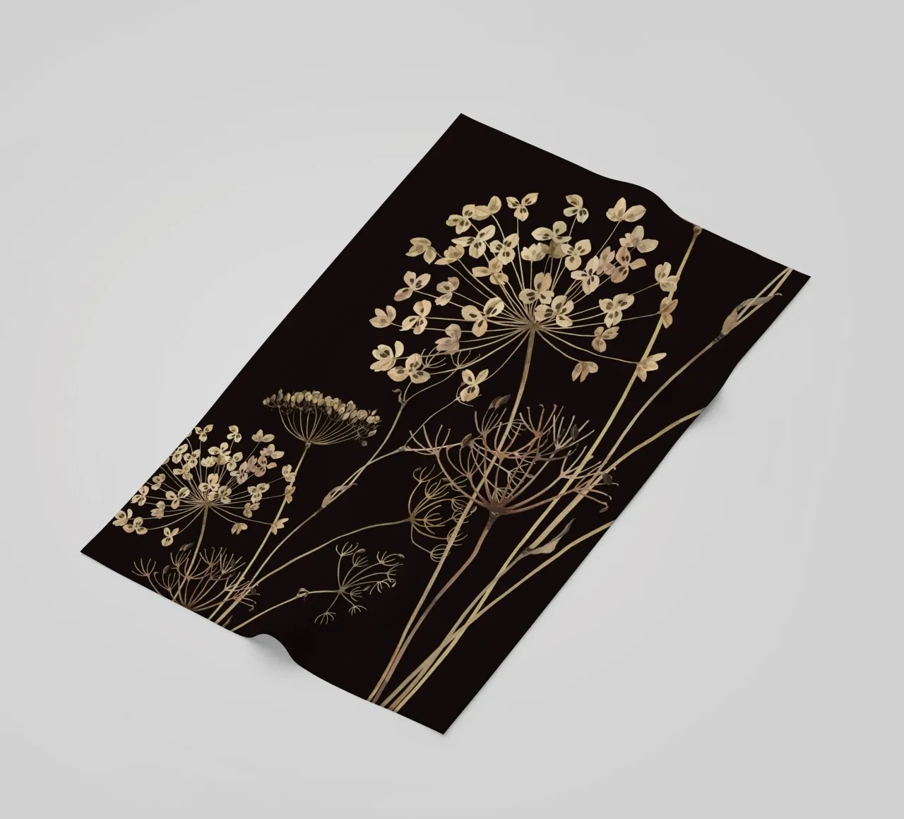 Fiori selvatici 10 telo mare da ThingDesign