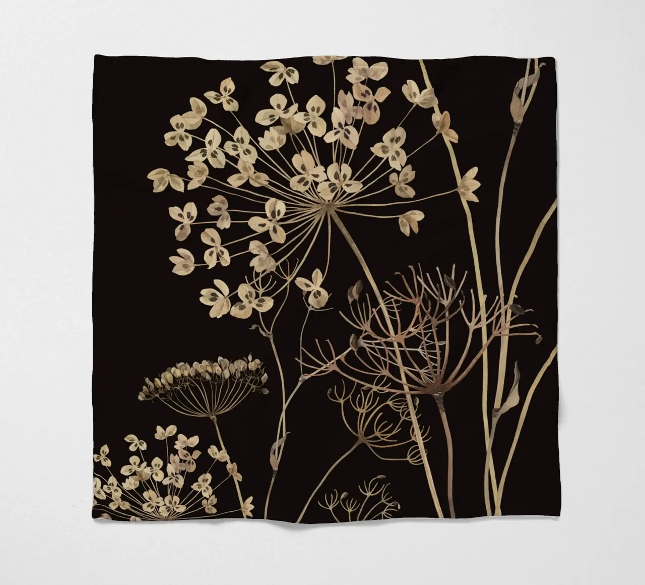 Fiori selvatici 10 coperta in pile da ThingDesign