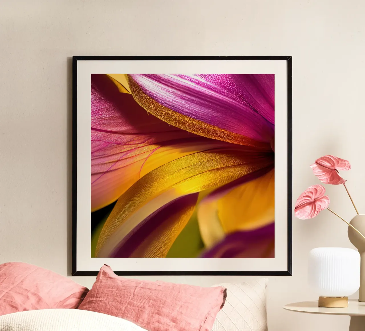 Macro Glory Lily Flower carta hahnemühle da Bold Blooms