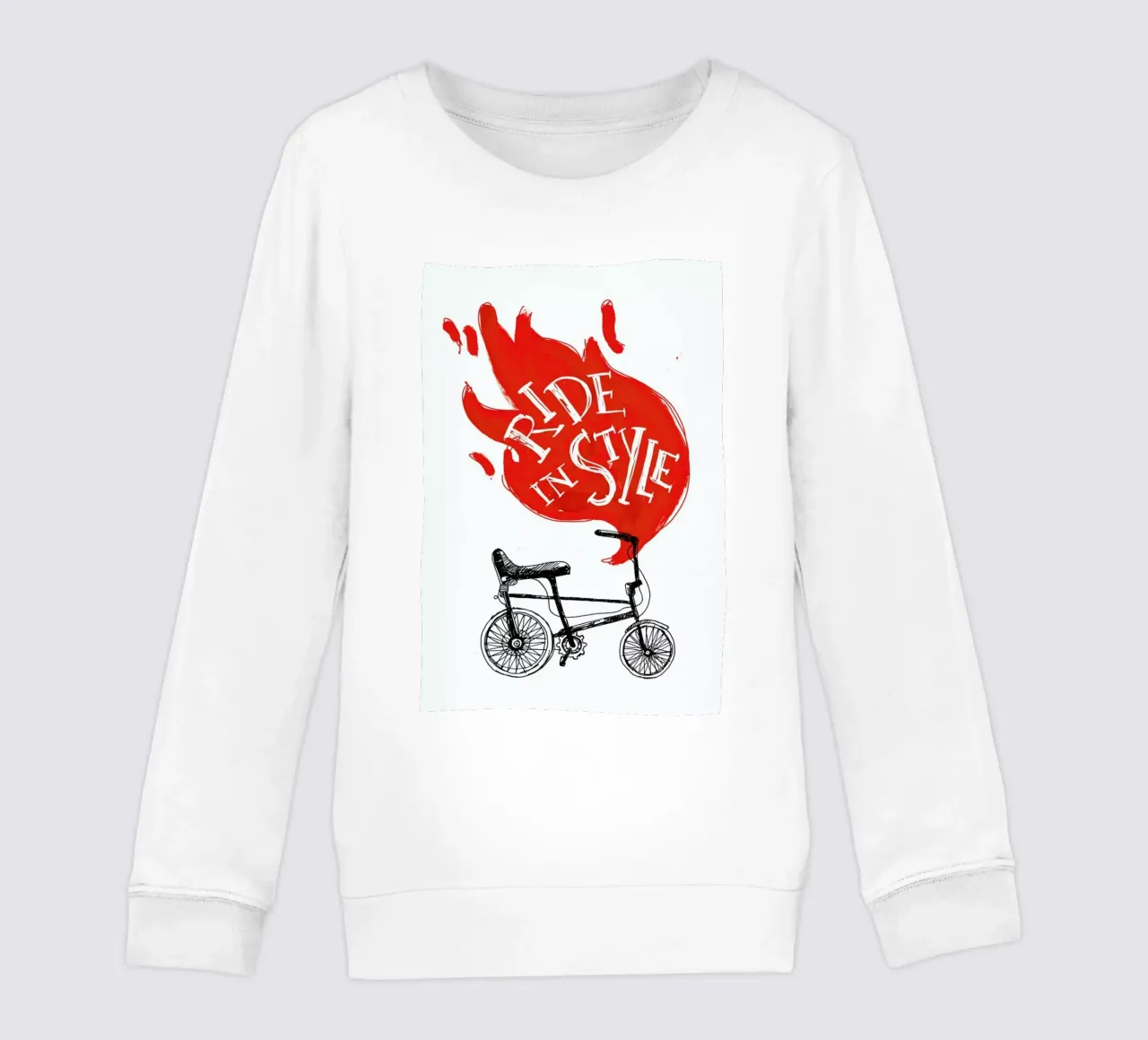 Ride kids sweatshirt by Doozal