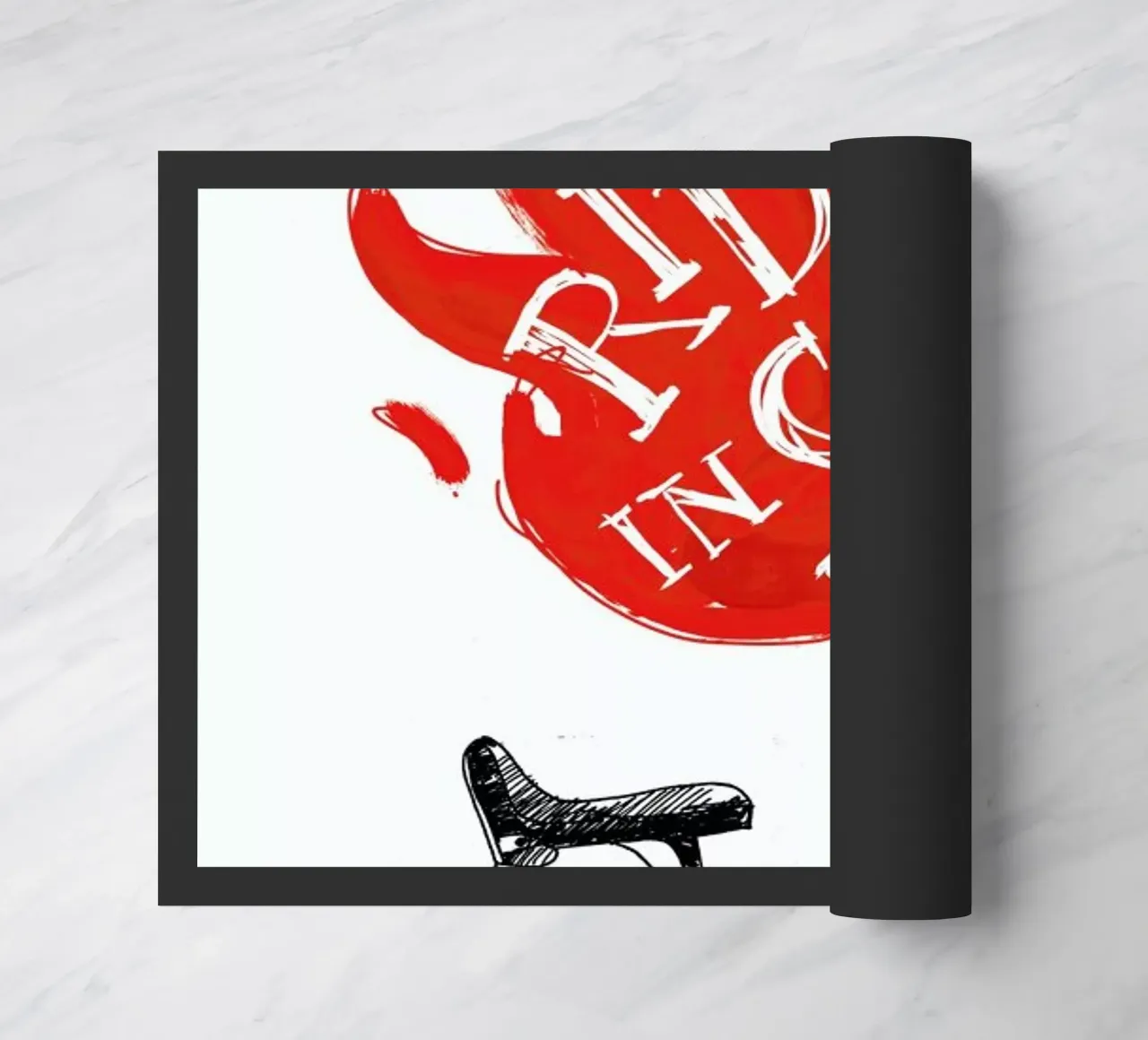 Ride doormat by Doozal