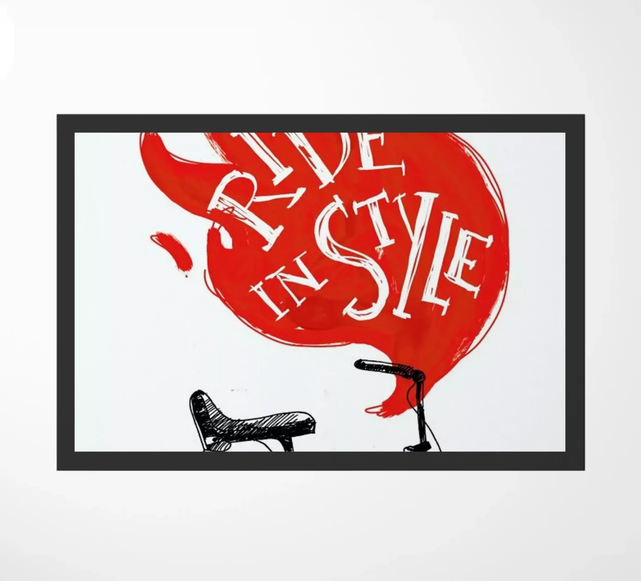 Ride doormat by Doozal