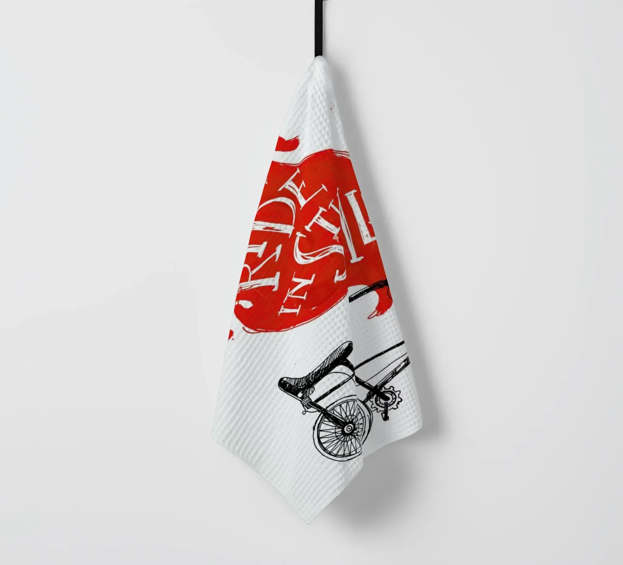 Ride tea towel by Doozal