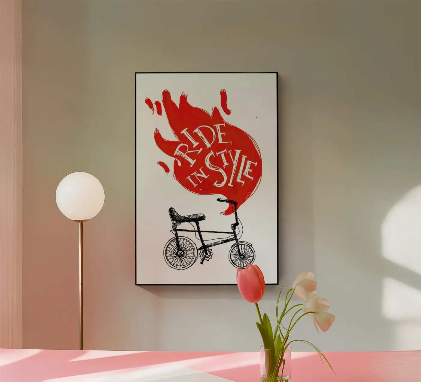 Ride Acryl-Glas von Doozal