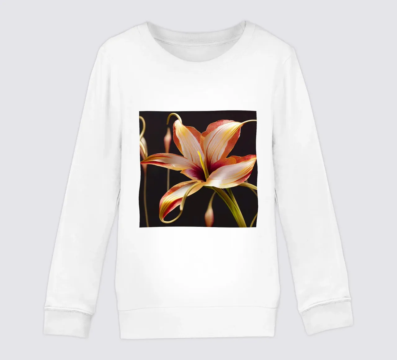 Macro Glory Lily Flower felpa bambino da Bold Blooms