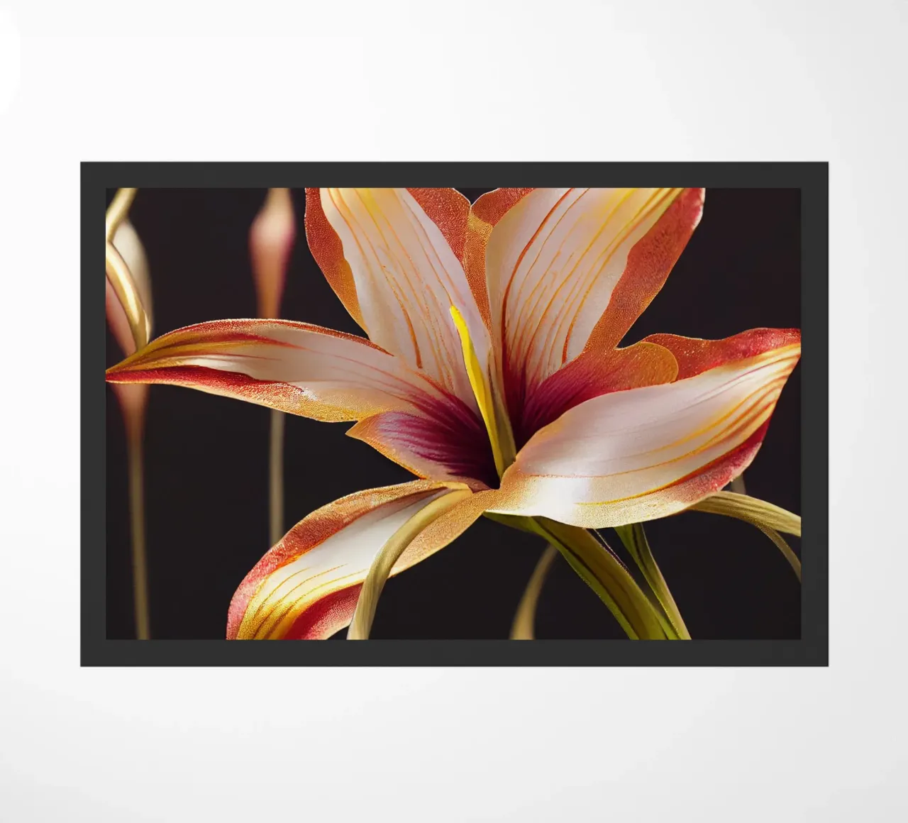 Macro Glory Lily Flower zerbino da Bold Blooms
