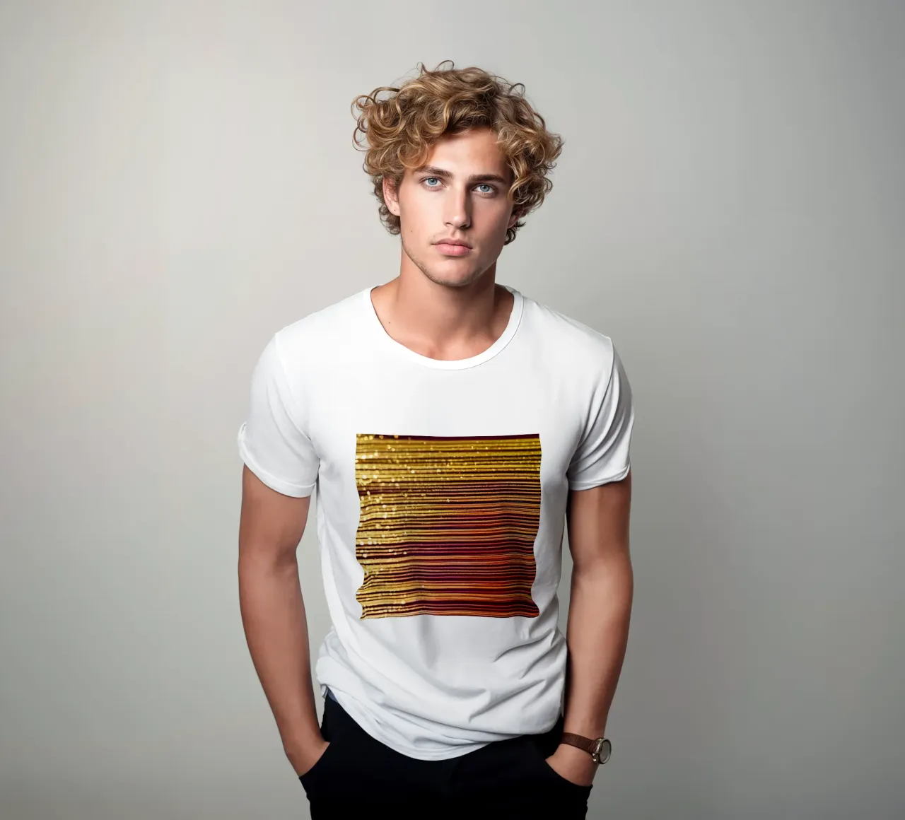 Macro Hiptage Fiore t-shirt da Bold Blooms