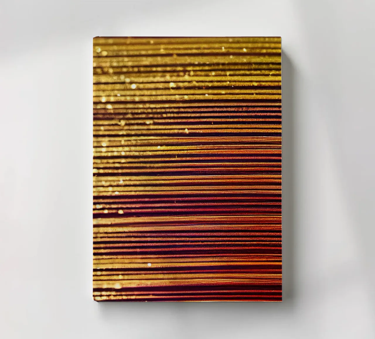 Macro Hiptage Flower notebook by Bold Blooms