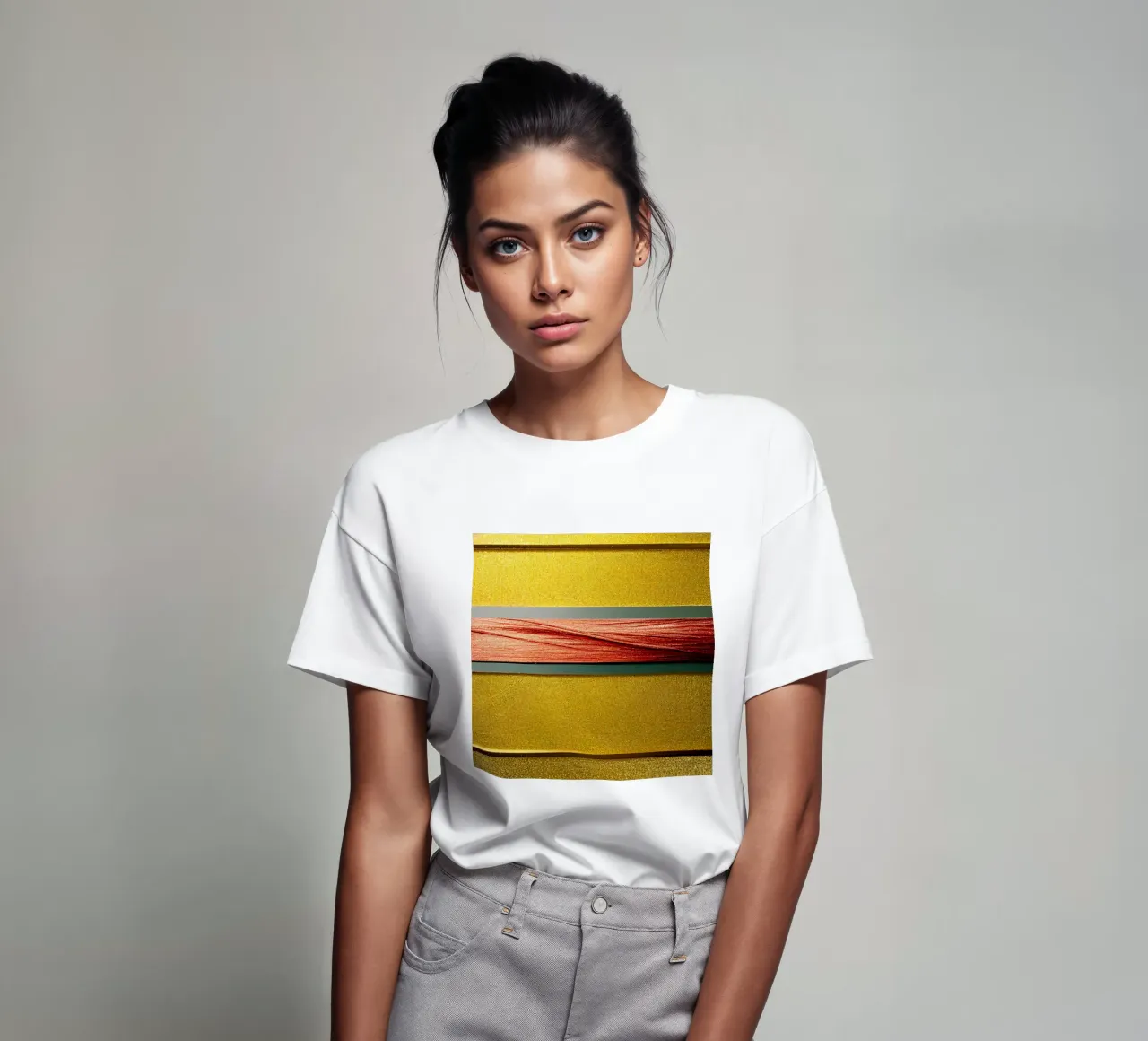 Macro Hiptage Fiore t-shirt da Bold Blooms