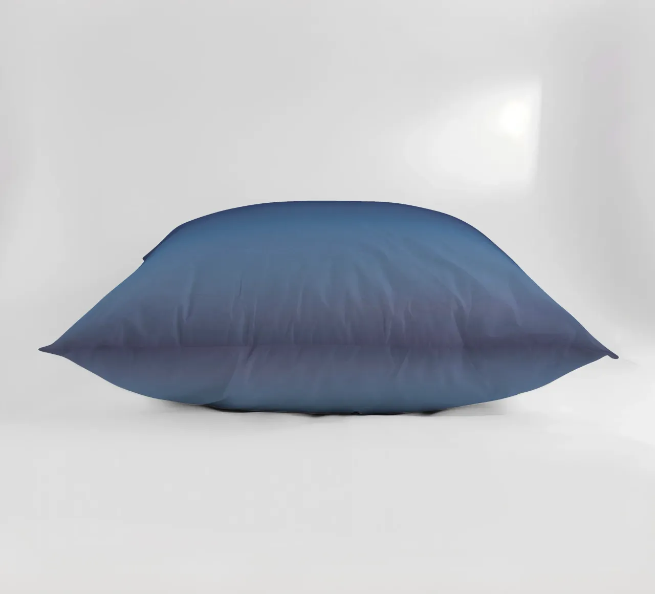 Blue decorative cushion by Chris Abatzis