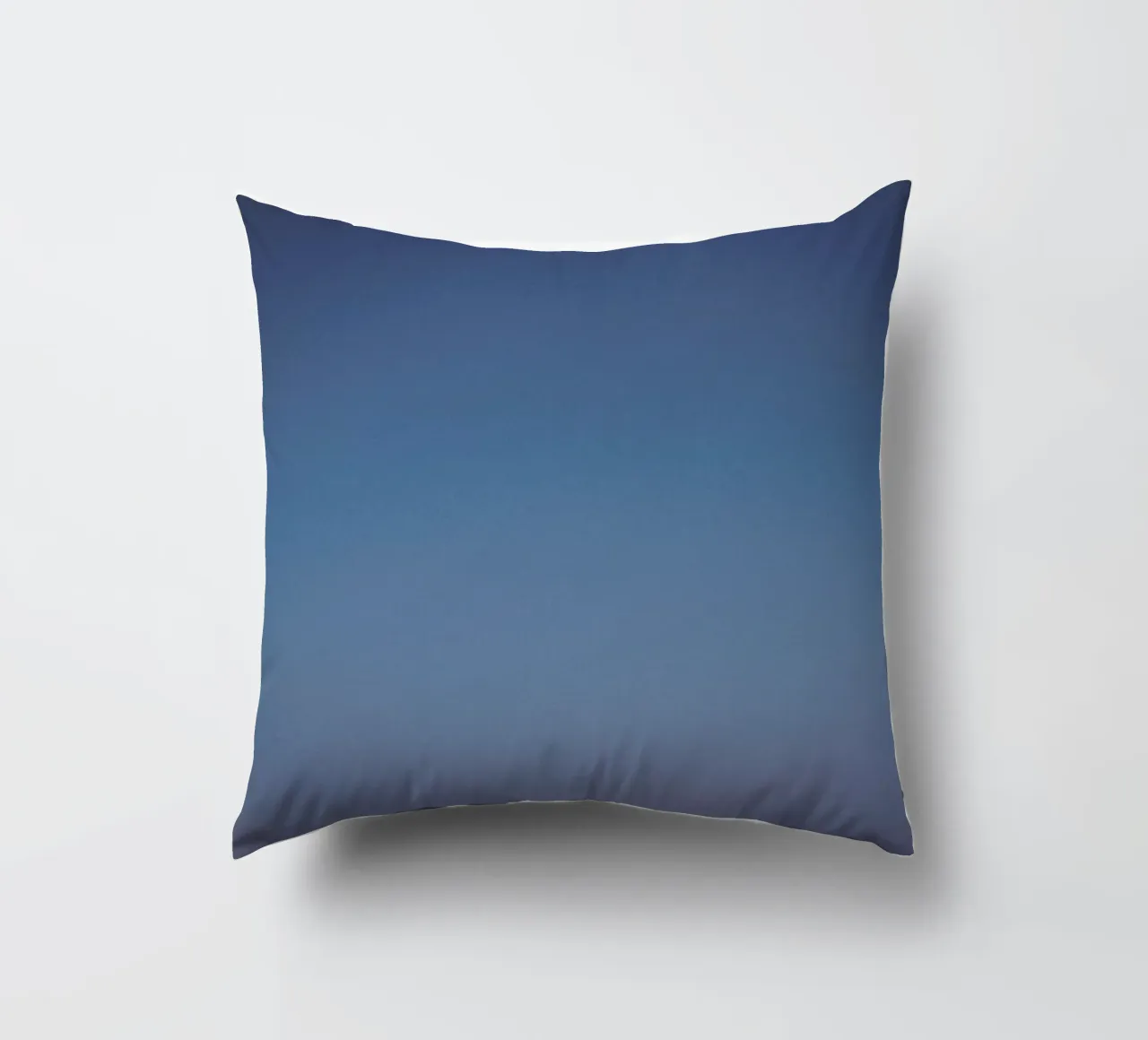 Blue decorative cushion by Chris Abatzis